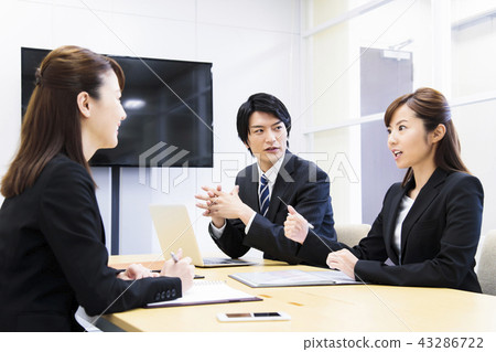 Business Women Conference Team PC Office Office Businessman 43286722