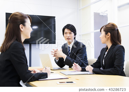 Business Women Conference Team PC Office Office Businessman 43286723