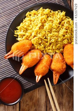 Portion of crab claws fried in breading Portion of crab claws fried in breading 43287429