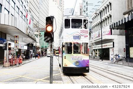 Hong Kong tram Hong Kong tram 43287924