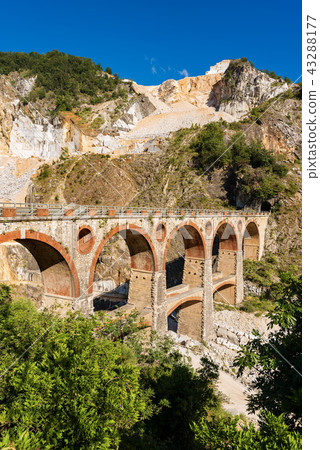 Marble Quarries of Carrara - Apuan Alps Italy 43288177