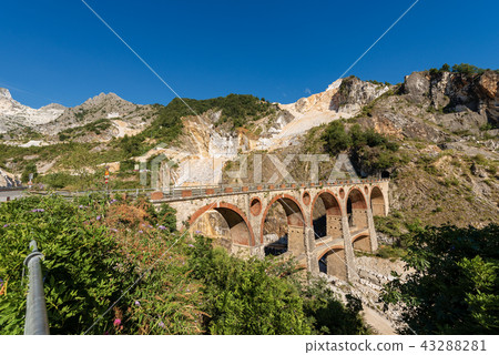 Marble Quarries of Carrara - Apuan Alps Italy 43288281