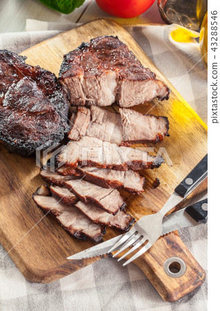 Char Siu Pork - Chinese roasted pork shoulder Char Siu Pork - Chinese roasted pork shoulder 43288546