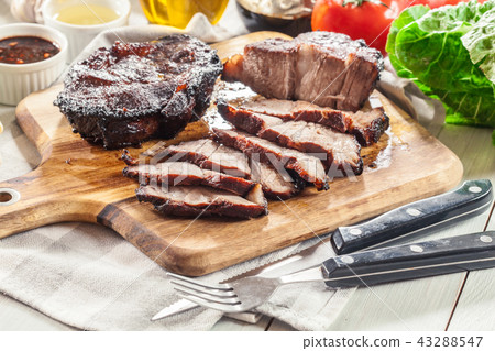Char Siu Pork - Chinese roasted pork shoulder Char Siu Pork - Chinese roasted pork shoulder 43288547