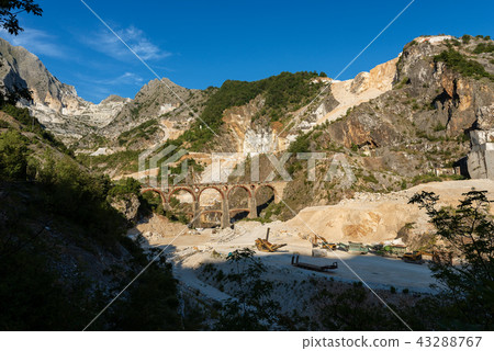 Marble Quarries of Carrara - Apuan Alps Italy 43288767