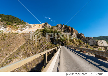 Marble Quarries of Carrara - Apuan Alps Italy 43289046