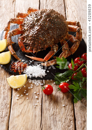 spider crab cooked