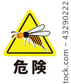 蜂危險的例證 43290222