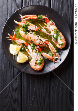 Gourmet seafood scampi or langoustine 43290243
