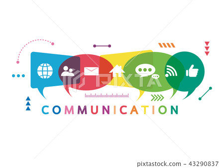 Vector illustration of a communication concept 43290837