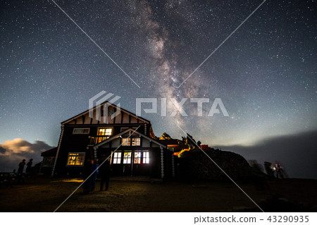 《Tsubamedake, Nagano Prefecture》 Tsubamesanso and the Milky Way 43290935