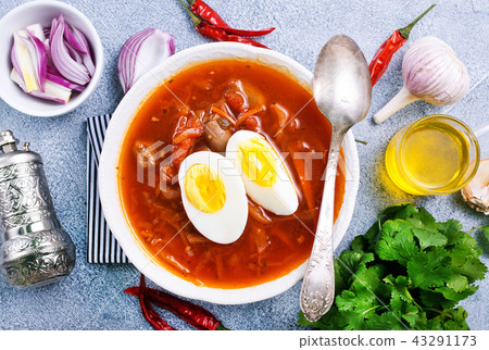beet soup 43291173