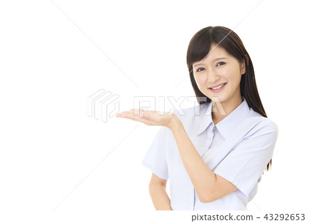 指導的女性 43292653