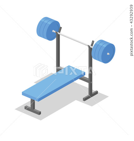 Barbell Bench Press Training Apparatus For The Stock