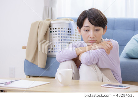 Female fatigue stress in 30 's depression Depressed physical condition 43294533