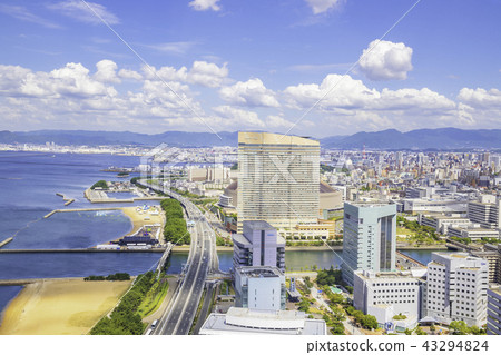 Beautiful streets of Fukuoka Beautiful streets of Fukuoka 43294824