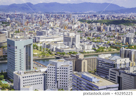 Cityscape of Fukuoka seen from Fukuoka Tower 43295225