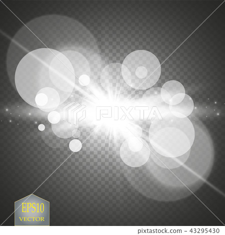 White glowing light burst explosion. - Stock Illustration [43295430 ...