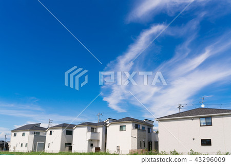 Residential area · Image Blue sky Copy space 43296009