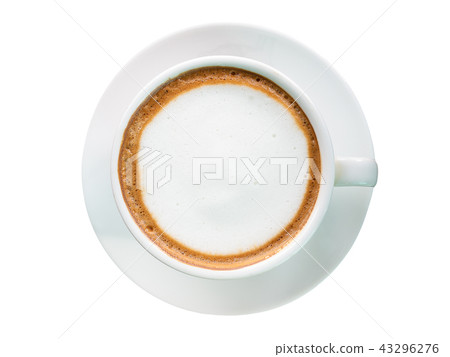 Hot coffee. (clipping path) Hot coffee. (clipping path) 43296276