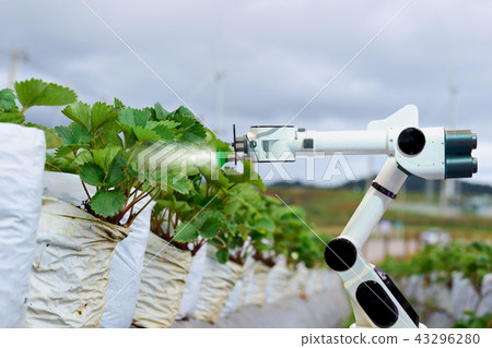 Agricultural machinery robots mechanical arm Agricultural machinery robots mechanical arm 43296280