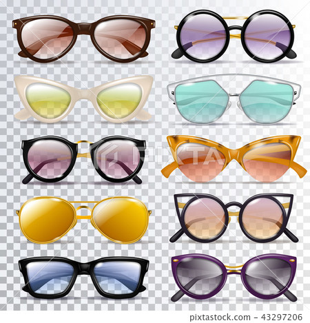 Glasses vector cartoon eyeglasses or sunglasses... - Stock Illustration  [43297206] - PIXTA