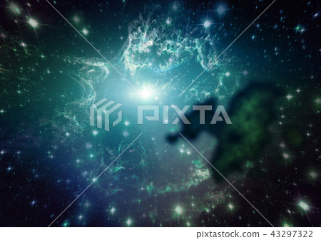 Small part of an infinite star field. 3D rendering Small part of an infinite star field. 3D rendering 43297322