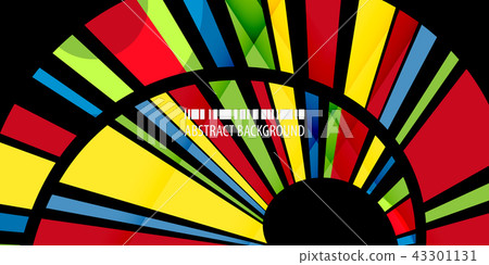 Geometric colorful abstract background Geometric colorful abstract background 43301131