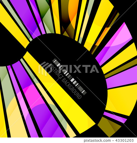 Geometric colorful abstract background Geometric colorful abstract background 43301203