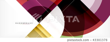 Vector circle abstract background 43301378