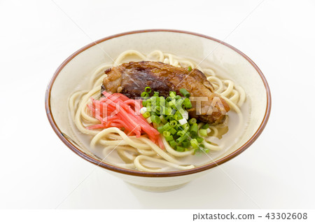 Okinawa soba cartilage soki soba Okinawa soba cartilage soki soba 43302608