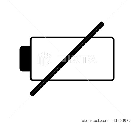 low battery icon low battery icon 43303972