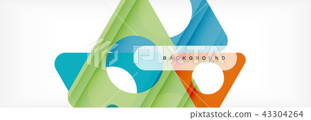 Abstract geometric background. Modern overlapping triangles. Unusual color shapes for your message Abstract geometric background. Modern overlapping triangles. Unusual color shapes for your message 43304264