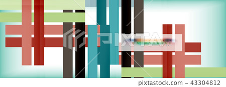 Line abstract background, vector modern template 43304812