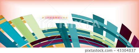 Color stripes and lines, geometric abstract background Color stripes and lines, geometric abstract background 43304837