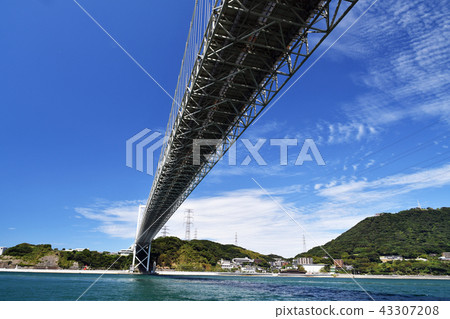 Kanmon橋Kanmon海峽 Kanmon橋Kanmon海峽 43307208