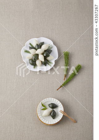 Songpyeon，年糕，韓國 43307267