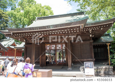 Kawagoe City Kawagoe Hikawa Shrine worship hall 43308033