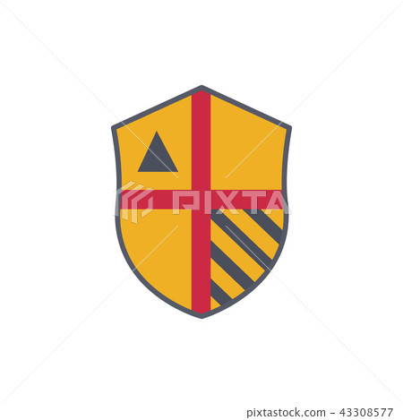 Medieval warrior coat of arms Medieval warrior coat of arms 43308577