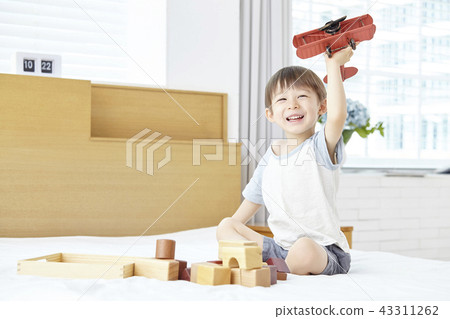 Plane, Block building, Infant, Child 43311262