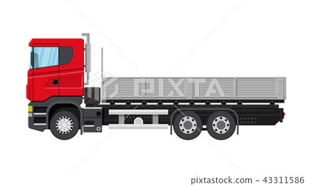 Cargo delivery truck with platform Cargo delivery truck with platform 43311586