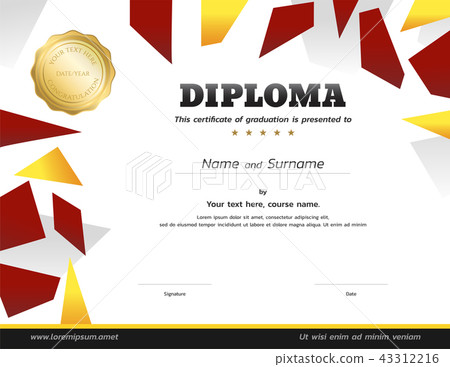 Kids Diploma or certificate template Kids Diploma or certificate template 43312216
