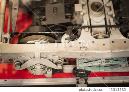 rails with vintage lurry 43313583