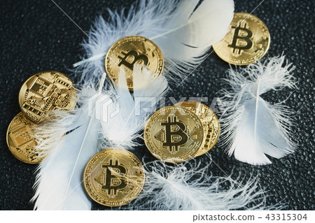 比特幣金幣虛擬貨幣金羽毛 比特幣金幣虛擬貨幣金羽毛 43315304