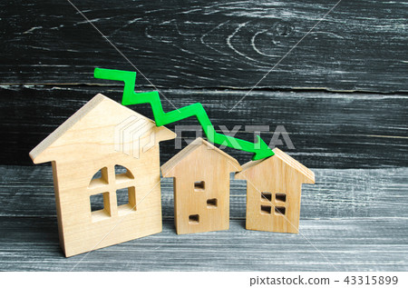 a decline in property prices.  43315899