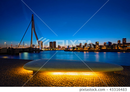 Erasmus Bridge, Rotterdam, Netherlands 43316483