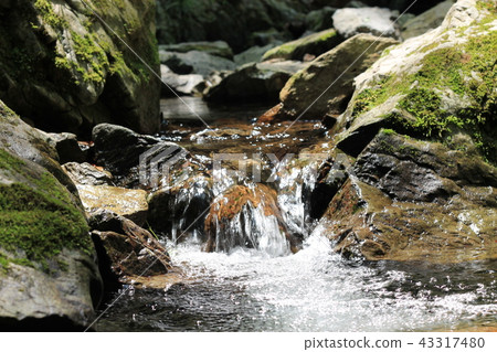 山間溪流 山間溪流 43317480