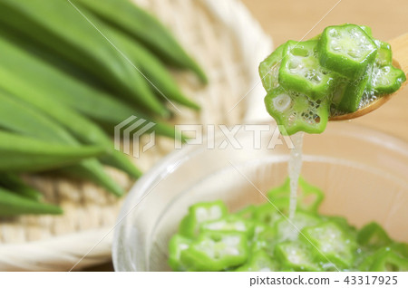 秋葵粘性圖像 43317925