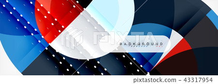 Vector circular abstract background Vector circular abstract background 43317954