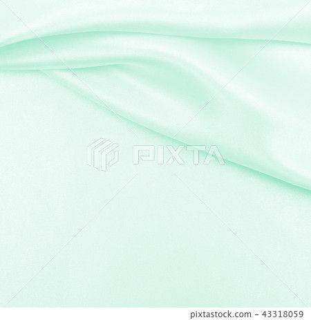 Smooth elegant green silk or satin luxury cloth Smooth elegant green silk or satin luxury cloth 43318059